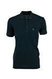 Oppland Erkek Cepli Kısa Kollu Yeni Baskılı Normal Kesim %100 Pamuk Lakos Kumaş Polo Yaka T-Shirt