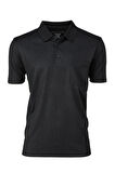 Oppland Erkek Pamuklu Merserize Kumaş T-Shirt Düğmeli Polo Yaka Cepli Kısa Kol Şık Desenli Tam Kalıp