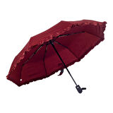 Marlux Kadın Tam Otomatik Şemsiye Kenar Işlemeli