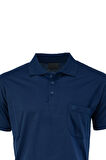 Oppland Erkek Polo Yaka Arma Cepli Kısa Kollu Düz Renk Normal Kesim Premium Pamuklu Kumaş T-Shirt