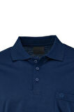 Oppland Erkek Polo Yaka Arma Cepli Kısa Kollu Düz Renk Normal Kesim Premium Pamuklu Kumaş T-Shirt