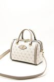 Silver  Polo Bej - Kum NV1091 Kadın El Çantası