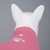 Lindo Dogs Cotton Candy Köpek Kıyafeti Tshirt Pembe Beden 4