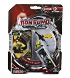 MONSUNO, Lisanslı Fusion Black Bullet Figür, Fırlatma Kapsülü ve Oyun Kartı
