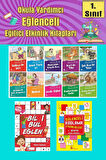 1.Sınıflar İçin Okumayı Sevdiren 10 lu Hikaye Seti -Bil Bul Eğlen-Kodlama 3 (Okulda Evde Tatilde)