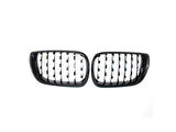 Bmw 3 Serisi 2002-2004 E46  Uyumlu Dıamond Panjur ( Böbrek ) Pıano Black Çerçeve