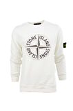 Erkek Mevsimlik Stone Premium Pamuklu Kumaş iki iplik Sweatshirt Logolu Model Regular Fit