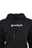 Erkek Kışlık Palm Premium Pamuklu Kumaş Üç iplik Kapüşonlu Kanguru Cepli Sweatshirt Regular