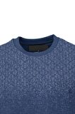 Erkek Mevsimlik Doğal Pamuklu Şık Sweatshirt Bisiklet Yaka Panolu Rahat Kesim Tam Kalıp