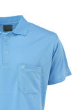 Oppland Erkek Polo Yaka Marka Arma Cepli Kısa Kollu Rahat Tam Kalıp Premium Pamuklu Kumaş T-Shirt