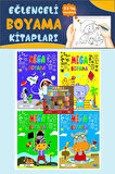 Mega Boyama Seti (4 Kitap)