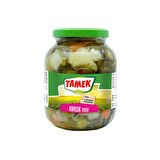 Tamek Karışık Turşu 1550 gr Cam x 2 Adet