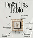 Doğal Taş Baskılı Çerçeveli Tablo 