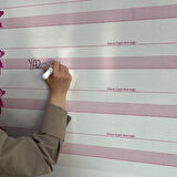 Calais® Kılavuz Çizgili Akıllı Kağıt Yazı Tahtası Duvarda İz Bırakmaz Statik Yeni Müfredata Uygun 100x56cm