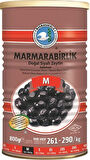 Marmarabirlik Süper Salamura 261-290 KB M Siyah Zeytin Teneke 800 G