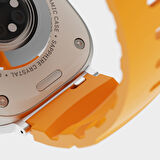 Apple Uyumlu Watch Seri 10-11 (42mm) Kordon 1/2/3/4/5/6/se/7/8/9 (38-40-41mm) KD-143 Silikon Kordon