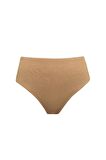 DeFacto Regular Fit Parlak Kumaş Yüksek Bel Bikini Altı-Fall in Love C3180AX24SMYL275