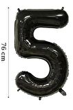 Folyo Balon 5 Rakamı Helyum Balon 76 cm