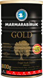 Marmarabirlik Gold XL Siyah Zeytin Teneke 800 G + Salamura 201-230 KB XL Siyah Zeytin Teneke 800 G