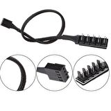 Fan Çoklayıcı 4 Port Y PWM Splitter 4 pin