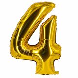 RAKAM BALON FOLYO 4 GOLD