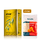 Ahsaf Riviera Zeytinyağı 1L Teneke + Panko Ekmek Kırıntısı 1 Kg