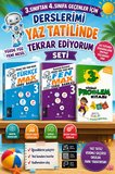 3.Sınıftan 4.Sınıfa Geçenler İçin Derslerimi Yaz Tatilinde Tekrar Ediyorum Seti