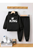 Erkek Çocuklar İçin Premium 3. İplik Compact Sweatshirt & Eşofman Takımı