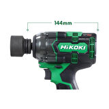 Hikoki WR18DH-5.0 18V/5.0Ah 345Nm 1/2" Çift Akülü Kömürsüz Şarjlı Darbeli Somun Sıkma