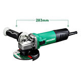 Hikoki G13SB4 125mm 1400W Profesyonel Avuç Taşlama