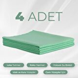Mikrofiber Bez | Mikrofiber Mutfak Bezi | Cam Bezi | Sihirli Bez Koku İz Yapmaz 4 Adet