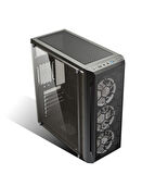 Hiper Zoe 350 W 4 Fanlı Siyah ATX Oyuncu Bilgisayar Kasası