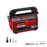 Einhell PRESSITO 18/25 Power X-Change Akülü Hava Kompresörü (18 V, Maks. 11 Bar, 3-parçalı Adaptör Seti dahildir, 71 cm Yüksek Basınç Hortumu ve 1.6m Düşük Basınç Hortumu dahildir, Akü dahil değildir)