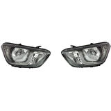 HYUNDAİ İ20 SAĞ VE SOL ELEKTİRİKLİ MOTORLU FAR TAKIMI 2012--2014