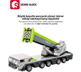 Sembo Block Zoomlion Lisanslı Vinç 332 Parça Yapı Blokları LEGO ile Uyumlu (705114)