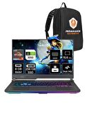 ASUS ROG Strix G15 R7 6800H 8GB 256GB SSD RTX3050/4GB 144Hz 15.6" FHD FDOS HN193 & PER4 ÇANTA