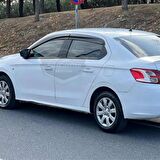 Peugeot 301 2012-2019 Uyumlu Mugen Cam Rüzgarlığı Seti Piano Black 4'lü İthal