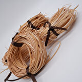 Yassı Rattan Doğal Bambu Çubuk 1 KG Brüt - 2mm Rattan İp