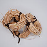 Yassı Rattan Doğal Bambu Çubuk 1 KG Brüt - 2mm Rattan İp