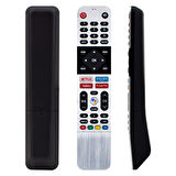 HUYAU KL ARÇELİK*BEKO*GRUNDIG SW-V1 NETFLIX-YOUTUBE-PRIME VIDEO-GOOGLE PLAY TUŞ SES KOMUTLU LCD-LED TV KUMANDA 7795-8229 (4490)