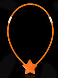 Glow Stick Yıldız Kolye - Glow Kolye - Glow Stick Partisi Yıldız Kolye 6 Adet (4490)