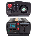 TEK DİJİTAL EKRAN 24 VOLT - 300 WATT MODIFIED SINUS WAVE INVERTER (4490)