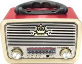 BT USB İBRELİ ŞARJLI RADYO (4490)