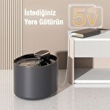 Coofbe Sessiz Akıllı 3Litre Kedi Köpek İçin Otomatik Su Pınarı Kedi Su Kabı Kedi Köpek Su Pınarı