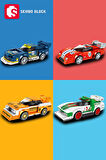 Sembo Block Lancia Stratos Yarış Arabası 209 Parça yapı blokları Lego ile uyumlu (607064)