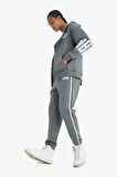 DeFactoFit NBA Wordmark Kalın Jogger Eşofman Altı Standart Fit Beli Bağcıklı Cepli D8618AX25SPGR311