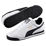 Puma Roma Basic Erkek Günlük Sneaker BEYAZ SİYAH