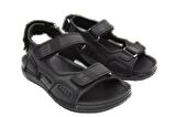 Carla Verde 171241 Filet Erkek Sandalet SİYAH