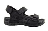 Carla Verde 171241 Filet Erkek Sandalet SİYAH