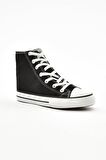 Beyaz Spor Unıseks Bilekli Converse Ayakkabı SİYAH BEYAZ